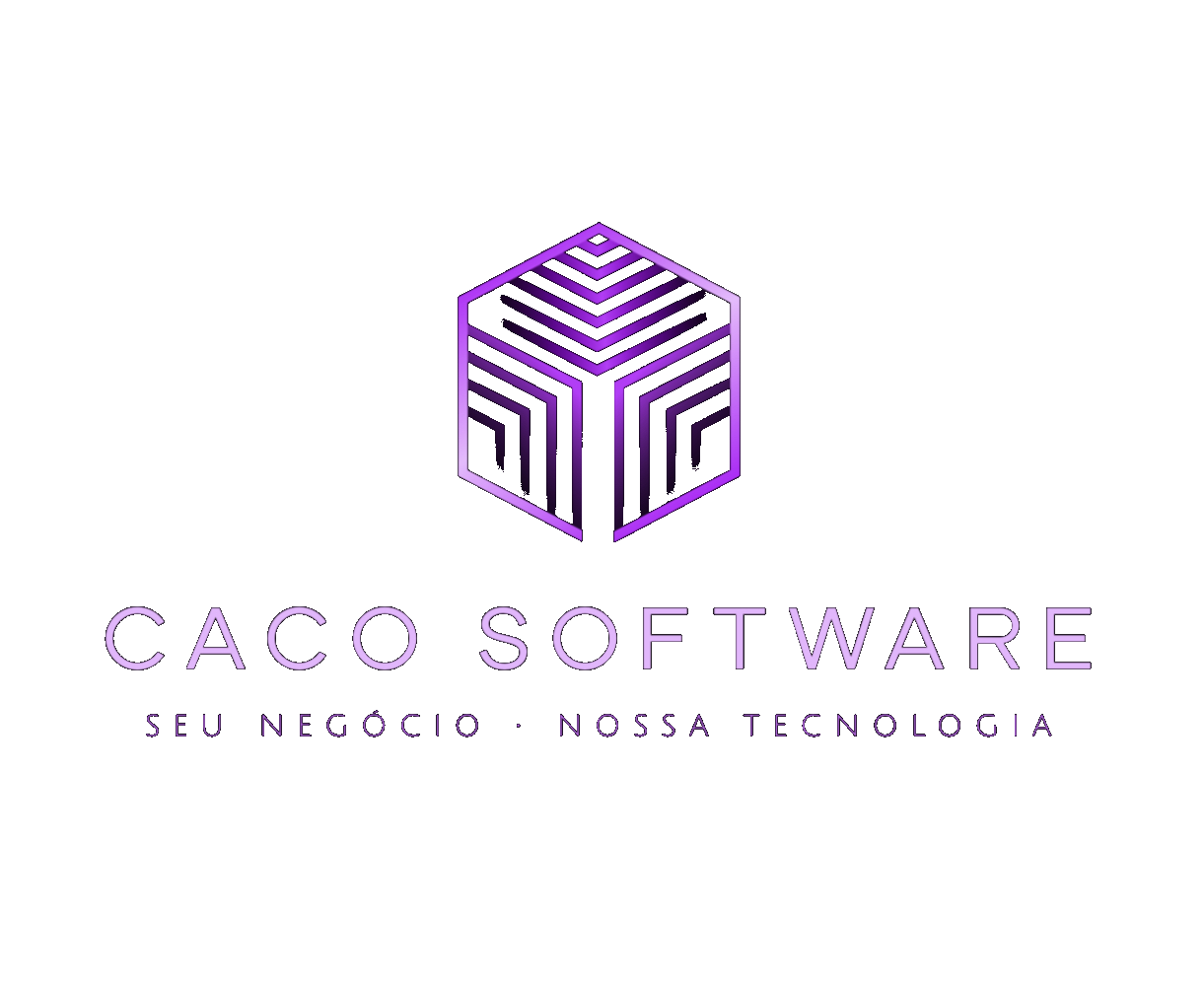 Logo animado da Caco Software